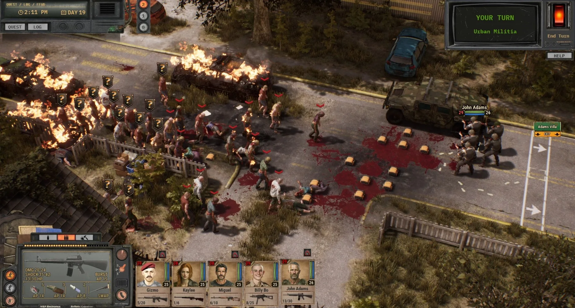 Zombie tactical RPG Urban Strife leaves Early Access with full campaign