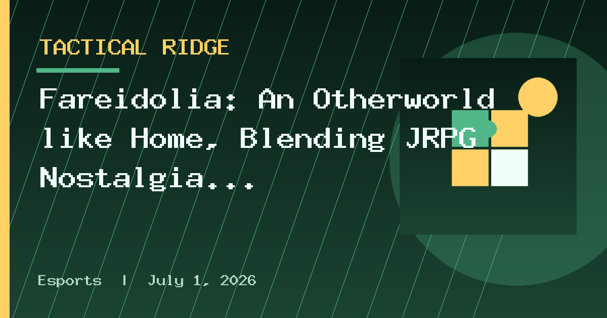 Fareidolia: An Otherworld like Home, Blending JRPG Nostalgia and Dating Sim