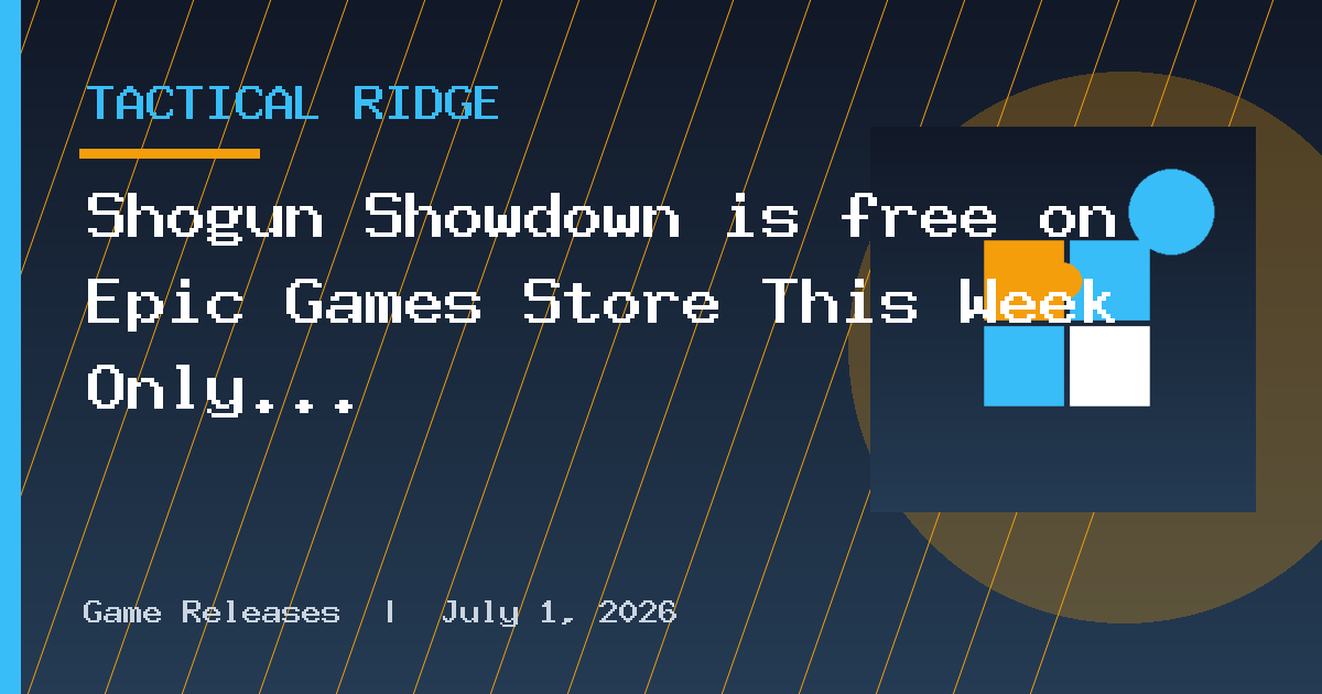 Shogun Showdown is free on Epic Games Store This Week Only